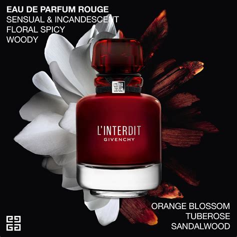 givenchy l'interdit rouge odpowiednik|l interdit givenchy original.